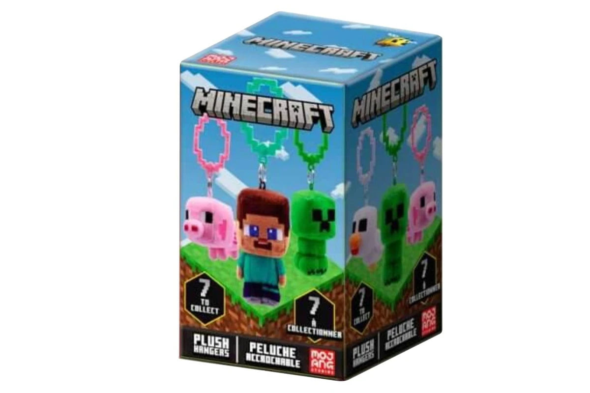 Minecraft Plush Backpack Hangers Blind Box