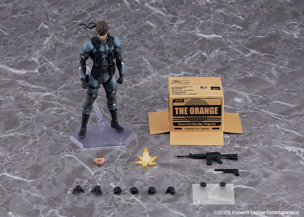 METAL GEAR SOLID 2 SONS OF LIBERTY figma Solid Snake: MGS2 ver. Updated Edition