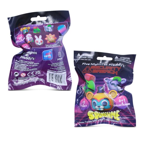 Five Nights At Freddy's 2.5 inch Squishmee Assortment