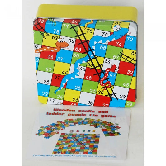 Snakes & Ladders in Tin (ToysLink)