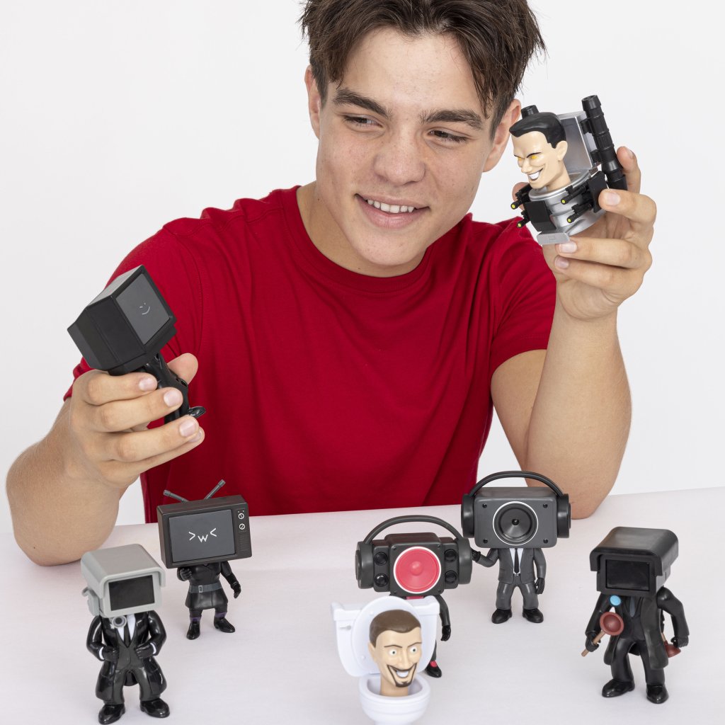 Skibidi Toilet Mystery Figure Collector -Series 1 (Assorted)