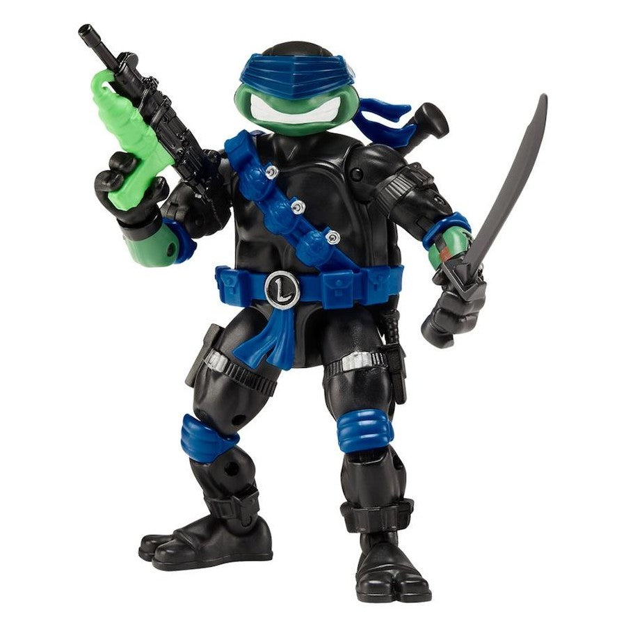 Teenage Mutant Ninja Turtles x G.I. Joe Snake Eyes x Leo Action Figure