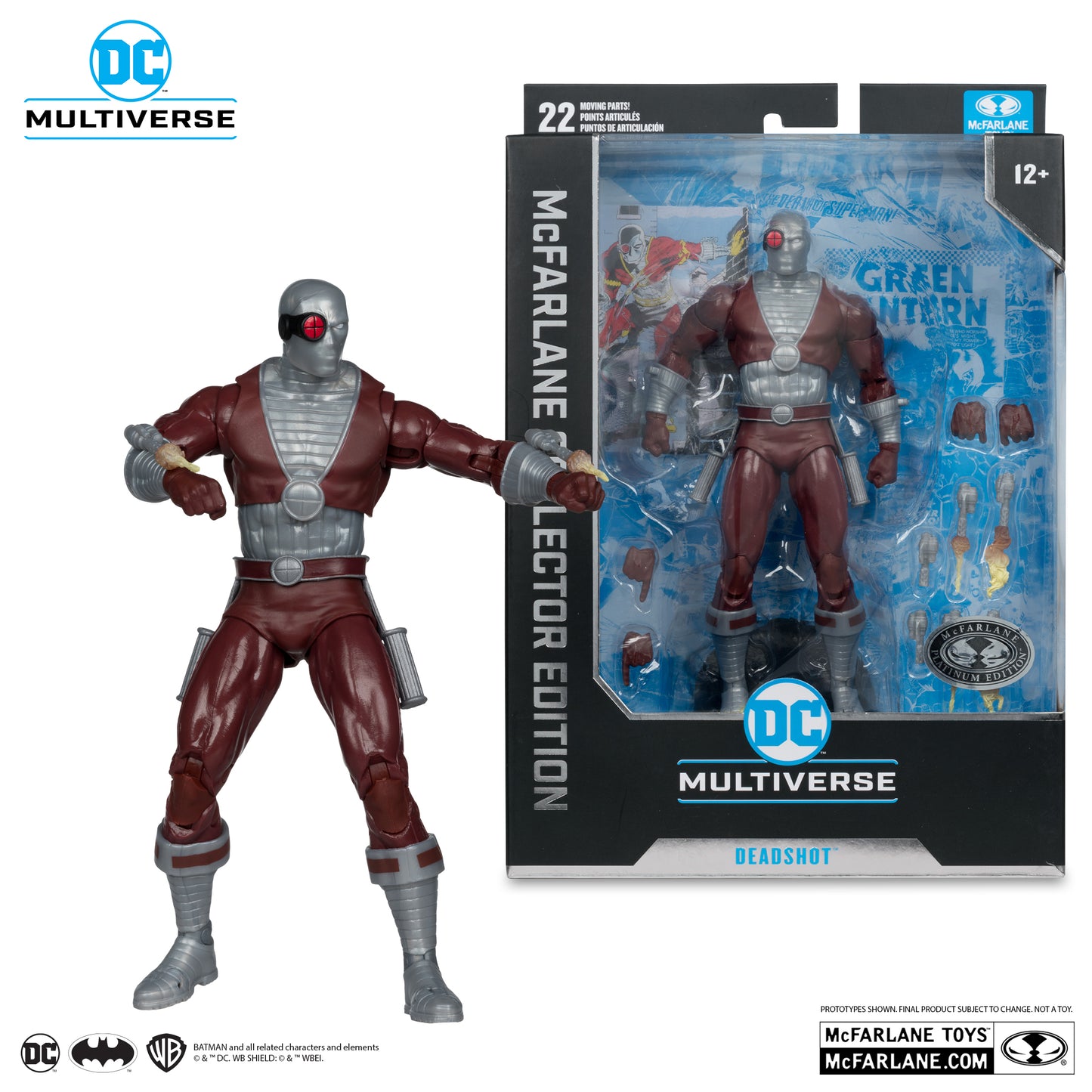 Deadshot (DC Classic) McFarlane Collector Edition #35 (Platinum Edition)