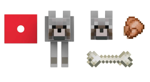 MINECRAFT DIAMOND LEVEL WOLF