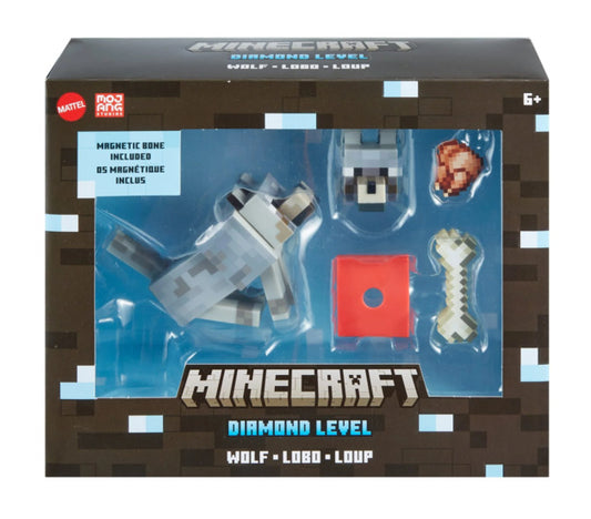 MINECRAFT DIAMOND LEVEL WOLF
