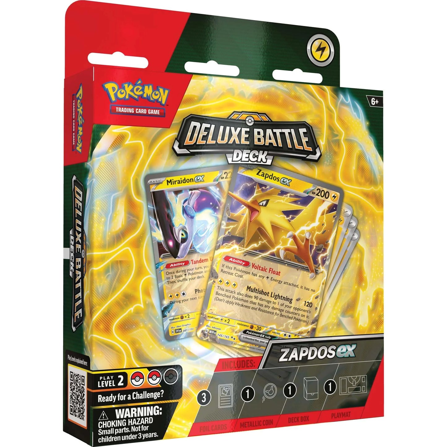 Pokemon TCG Deluxe Battle Deck (Ninetales ex OR Zapdos ex)