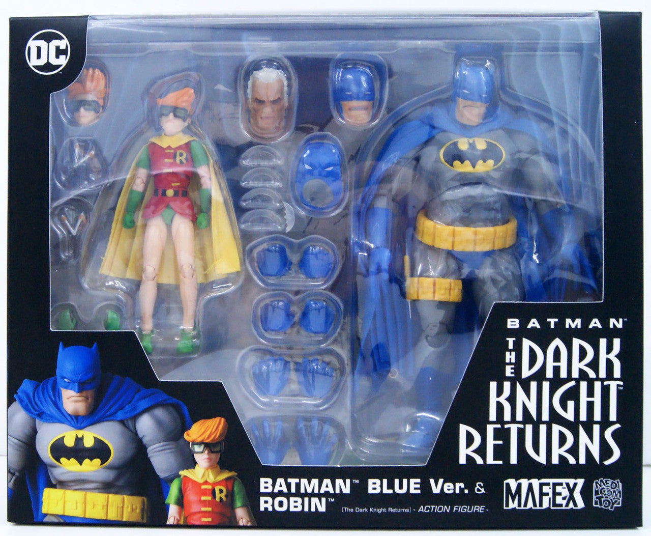 MAFEX BATMAN BLUE Ver.&ROBIN(The Dark Knight Returns)