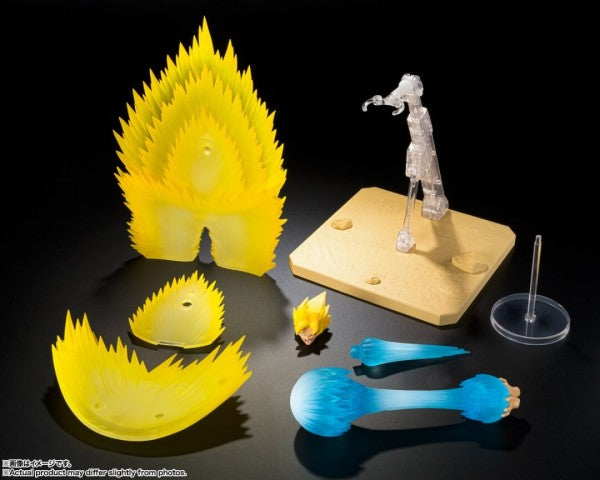 DRAGON BALL Z - S.H.FIGUARTS - SUPER SAIYAN SON GOKU’S EFECT PARTS SET TELEPORT KAMEHAMEHA