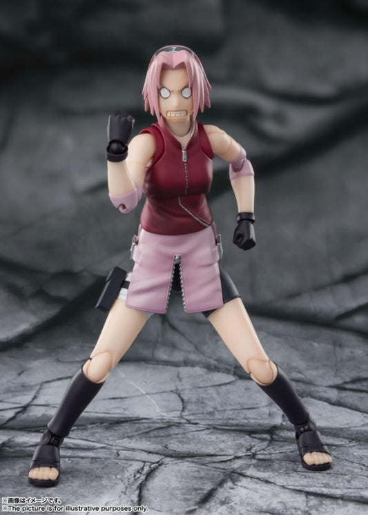 NARUTO - S.H.FIGUARTS - SAKURA HARUNO (INHERITOR OF TSUNADE'S INDOMINABLE WILL)