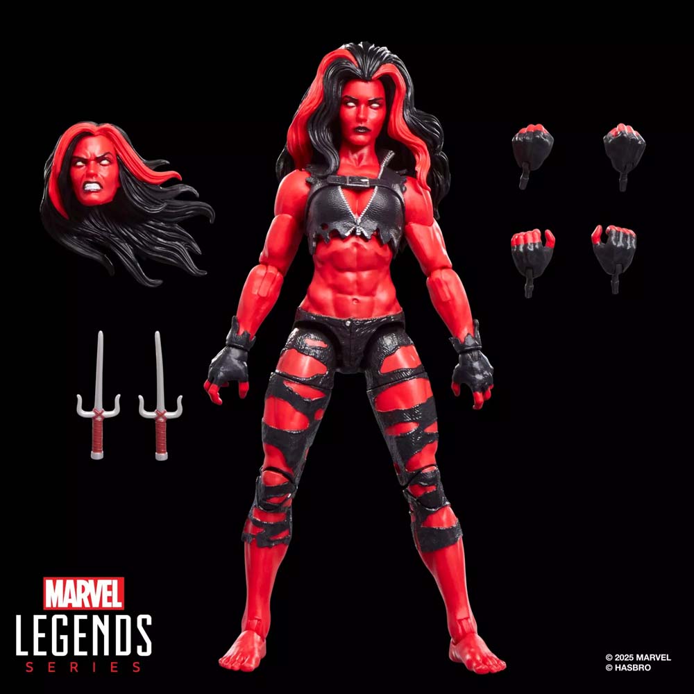 Marvel - Red She-Hulk Marvel Legends Action Figure