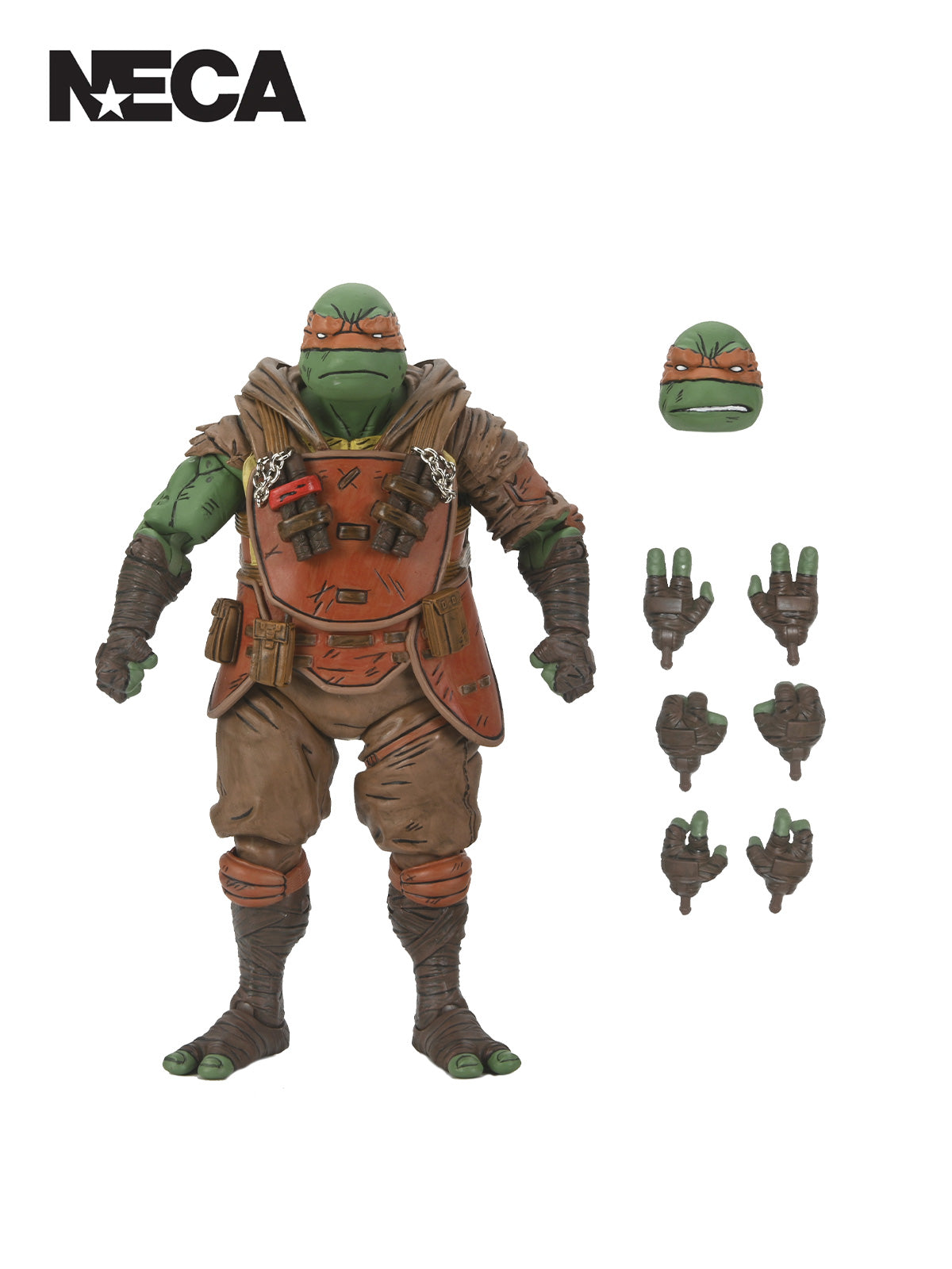 TMNT THE LAST RONIN – ULTIMATE FLASHBACK MICHELANGELO – 7″ SCALE ACTION FIGURE