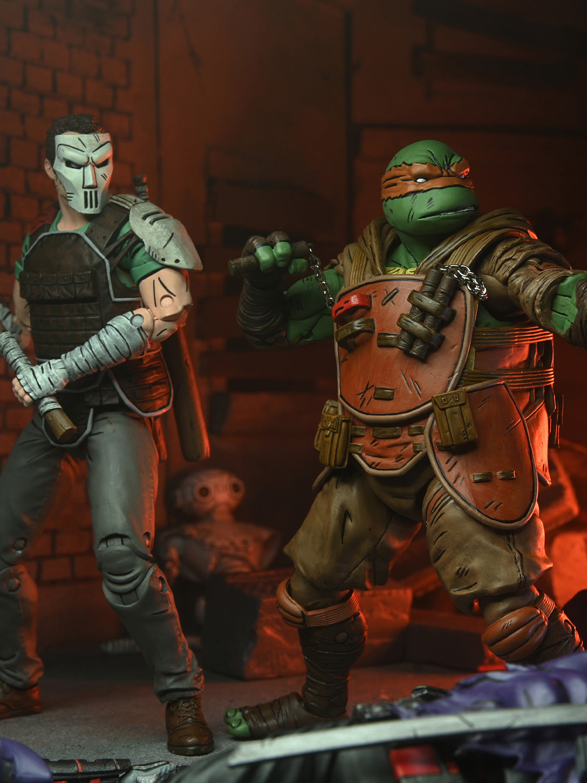 TMNT THE LAST RONIN – ULTIMATE FLASHBACK MICHELANGELO – 7″ SCALE ACTION FIGURE
