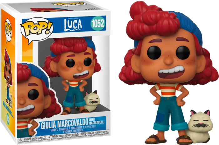 Luca (2021) - Guilia Marcovaldo with Machiavelli Pop! Vinyl Figure
