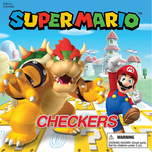Super Mario vs Bowser Checkers
