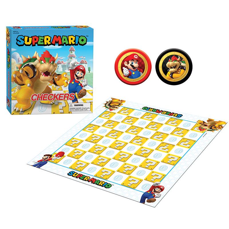 Super Mario vs Bowser Checkers