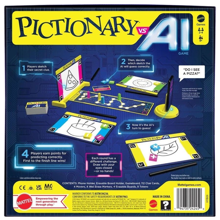 Pictionary vs AI Board Game