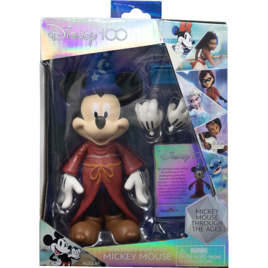 DISNEY 100 SORCERER’S APPRENTICE MICKEY MOUSE – 6IN COLLECTOR FIGURE