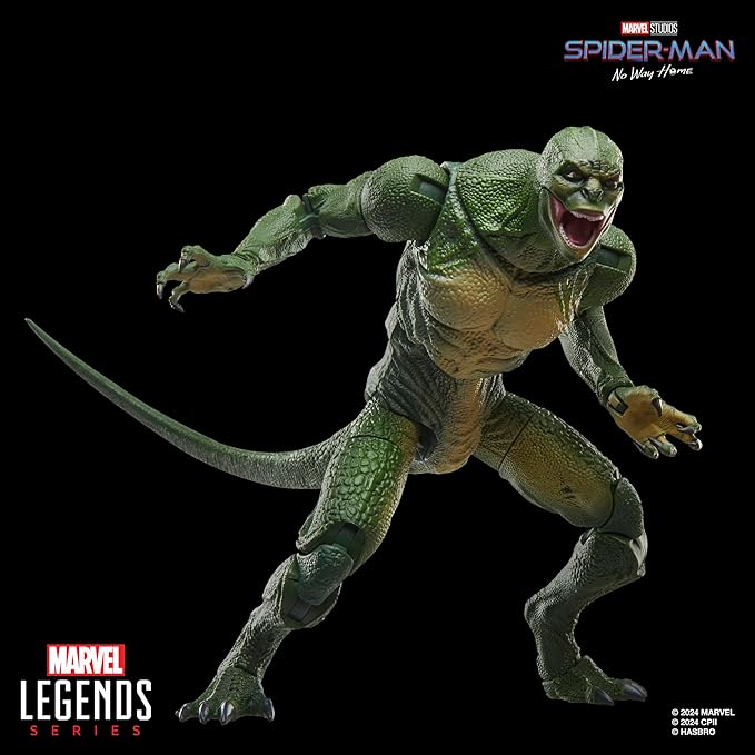 Marvel Legends Series Lizard, Spider-Man: No Way Home Deluxe Collectible 6 Inch Action Figure