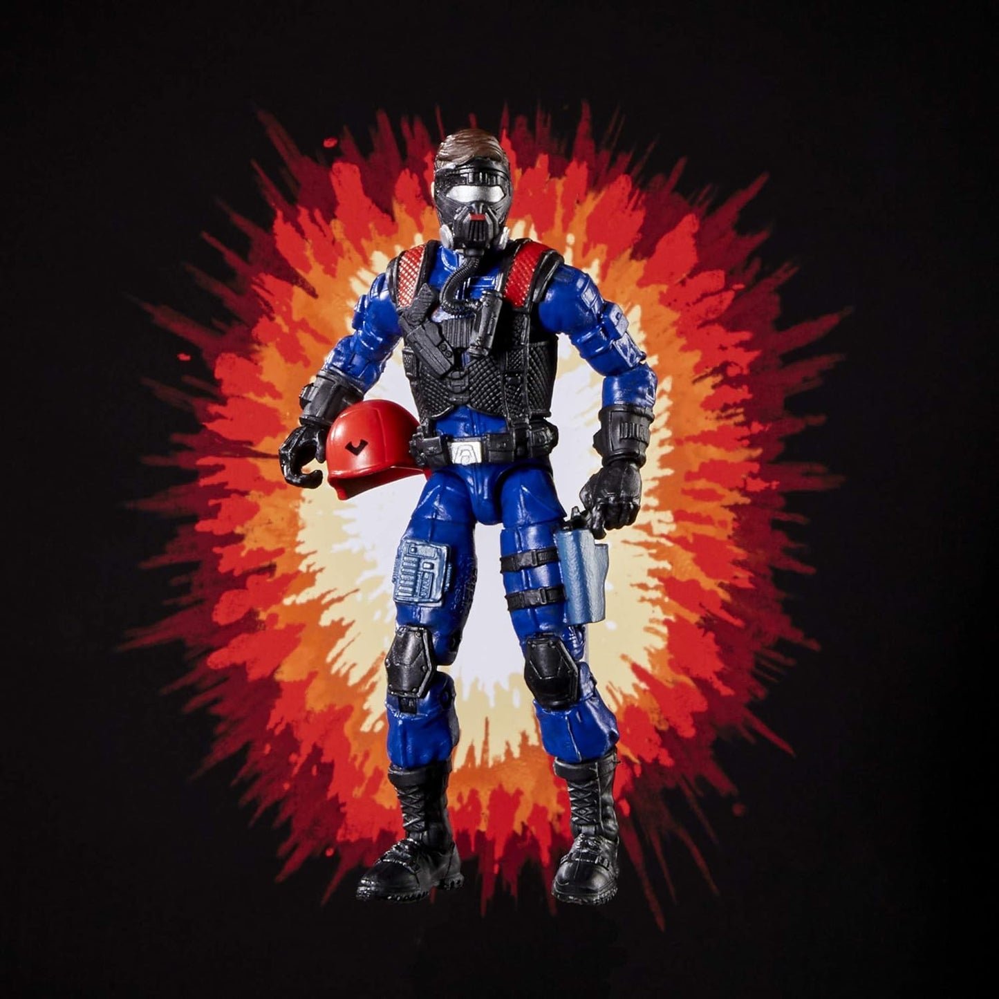 Bounded G.I. Joe Retro Collection Cobra F.A.N.G Toy Vehicle 3.75" Cobra Pilot Figure