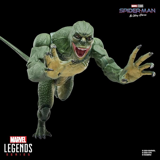Marvel Legends Series Lizard, Spider-Man: No Way Home Deluxe Collectible 6 Inch Action Figure