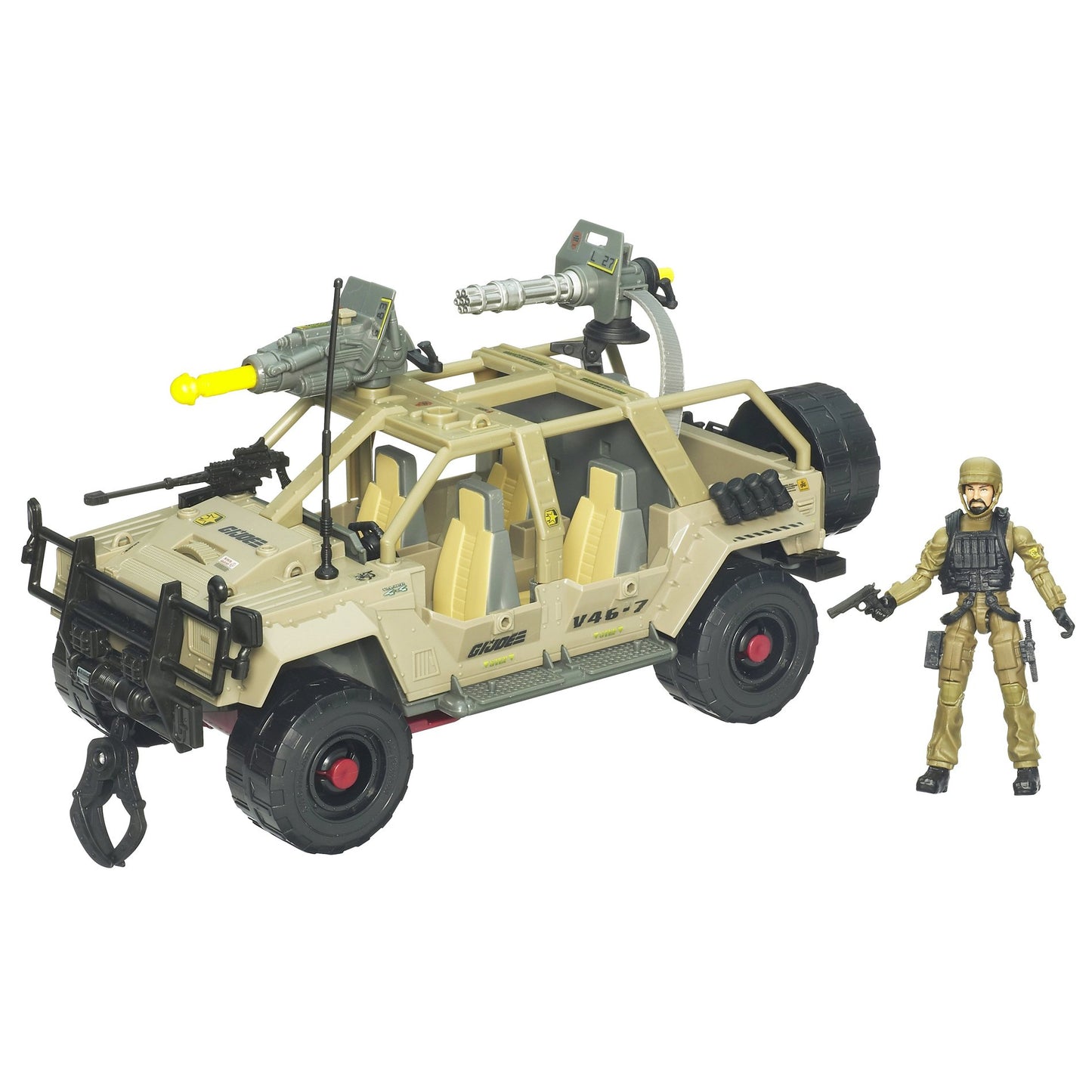 GI JOE Vehicle Vamp 4X4 with Double Clutch Figure