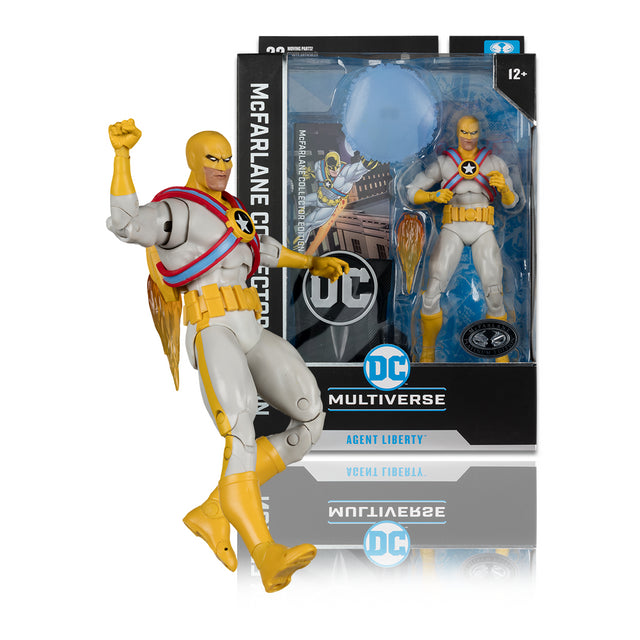 Agent Liberty (Panic in the Sky) 7" Figure (PLATINUM)