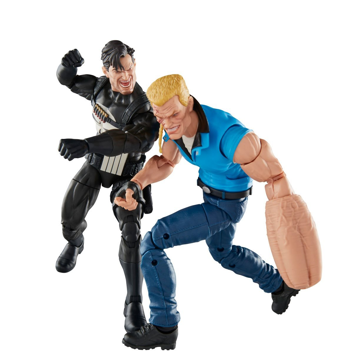 Batch 3 - The Punisher War Journal - Punisher and Bushwacker Marvel Legends 6" Scale Action Figure 2-Pack
