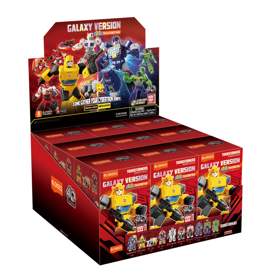 Transformers - "The Autobot Run" Galaxy Version 03 Blind Box Assortment
