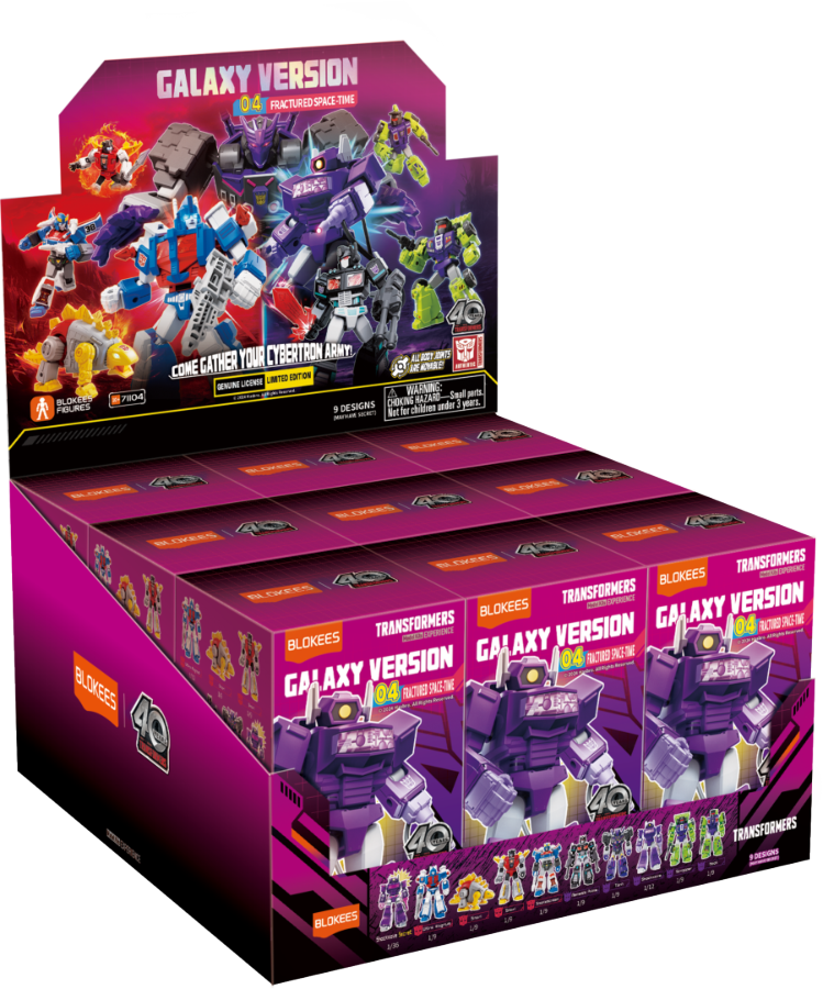 Transformers - "Fractured Space-time" Galaxy Version 04 Blind Box Assortment