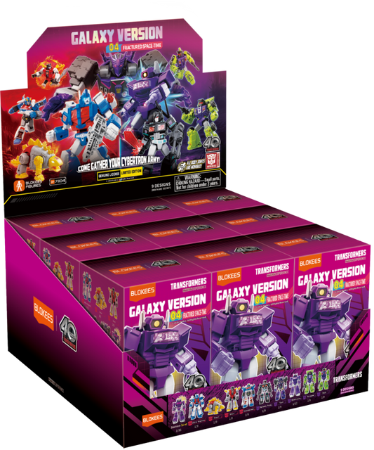 Transformers - "Fractured Space-time" Galaxy Version 04 Blind Box Assortment