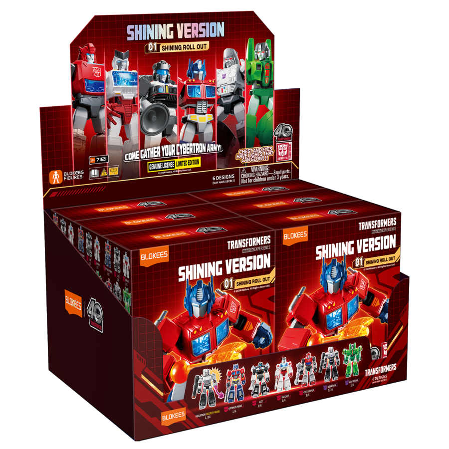 Transformers - "Shining Roll Out" Shining Version 01 Blind Box Assortment