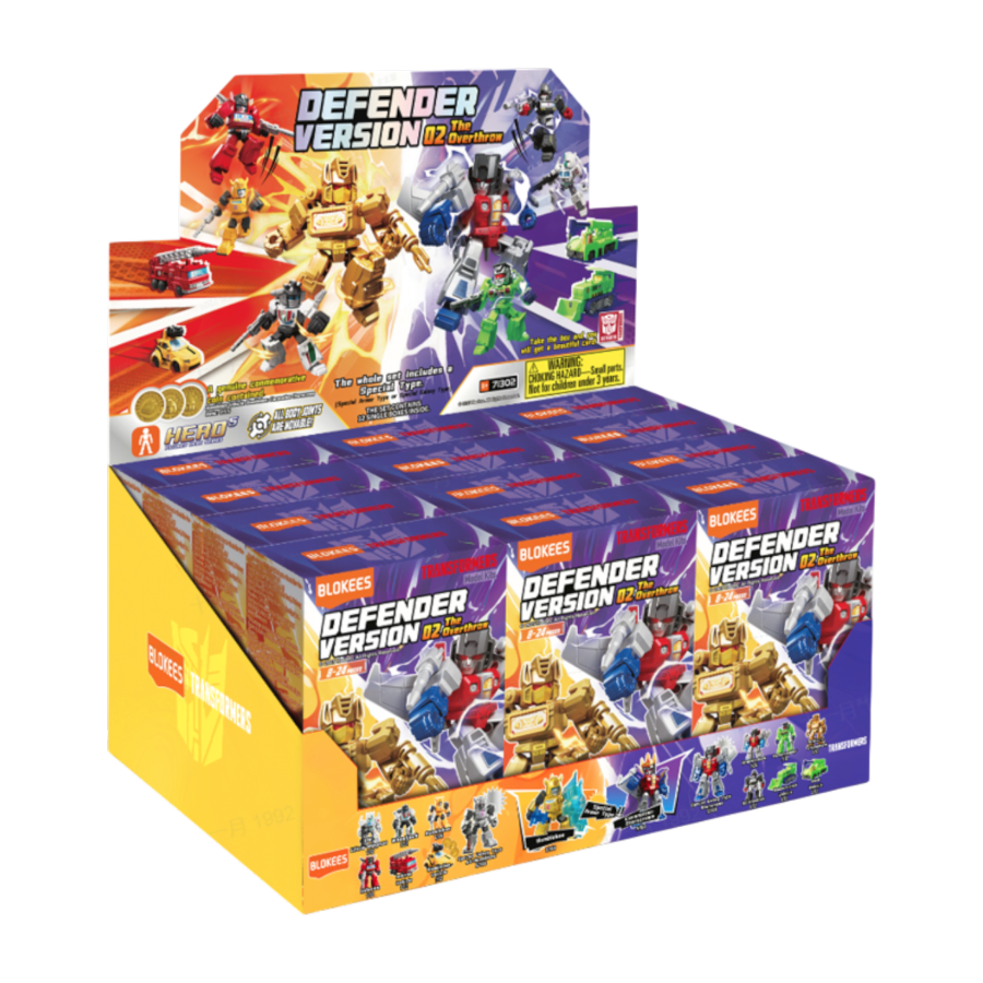 Transformers - "The Overthrow" Defender Version 02 Blind Box