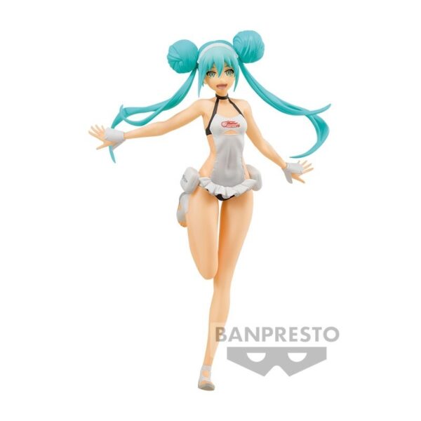 Hatsune Miku Racing Ver. Racing Miku 2022 Tropical Maid Ver. – by Banpresto