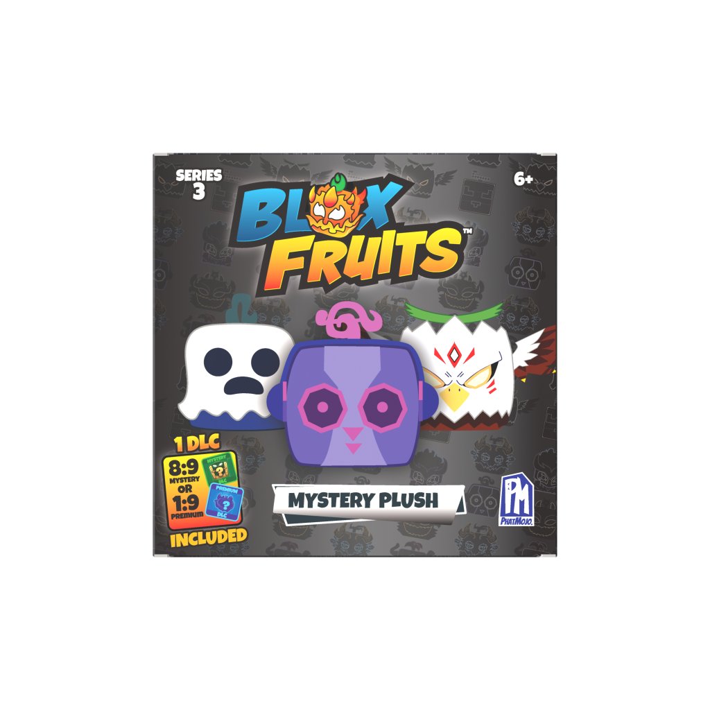 BLOX FRUITS - 4 inch Collectible Blind Box Plush Series 3 Assortment