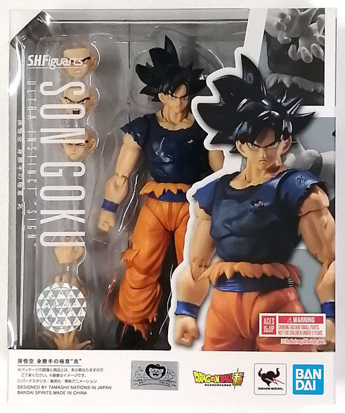 BANDAI S.H.Figuarts Super Son Goku Ultra Instinct Sign Action Figure Dragon Ball