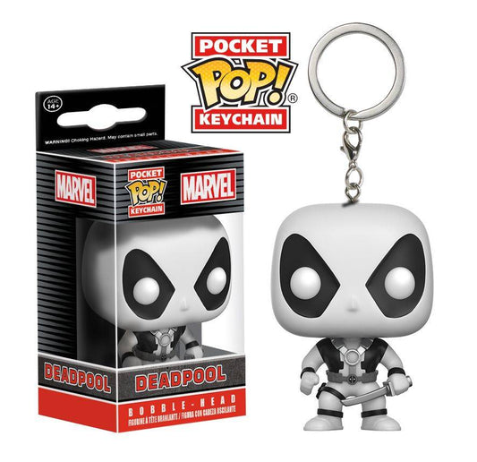 Deadpool (comics) - X-Force Deadpool White US Exclusive Pocket Pop! Keychain