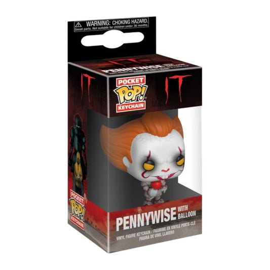 It (2017) - Pennywise with balloon Pocket Pop! Keychain