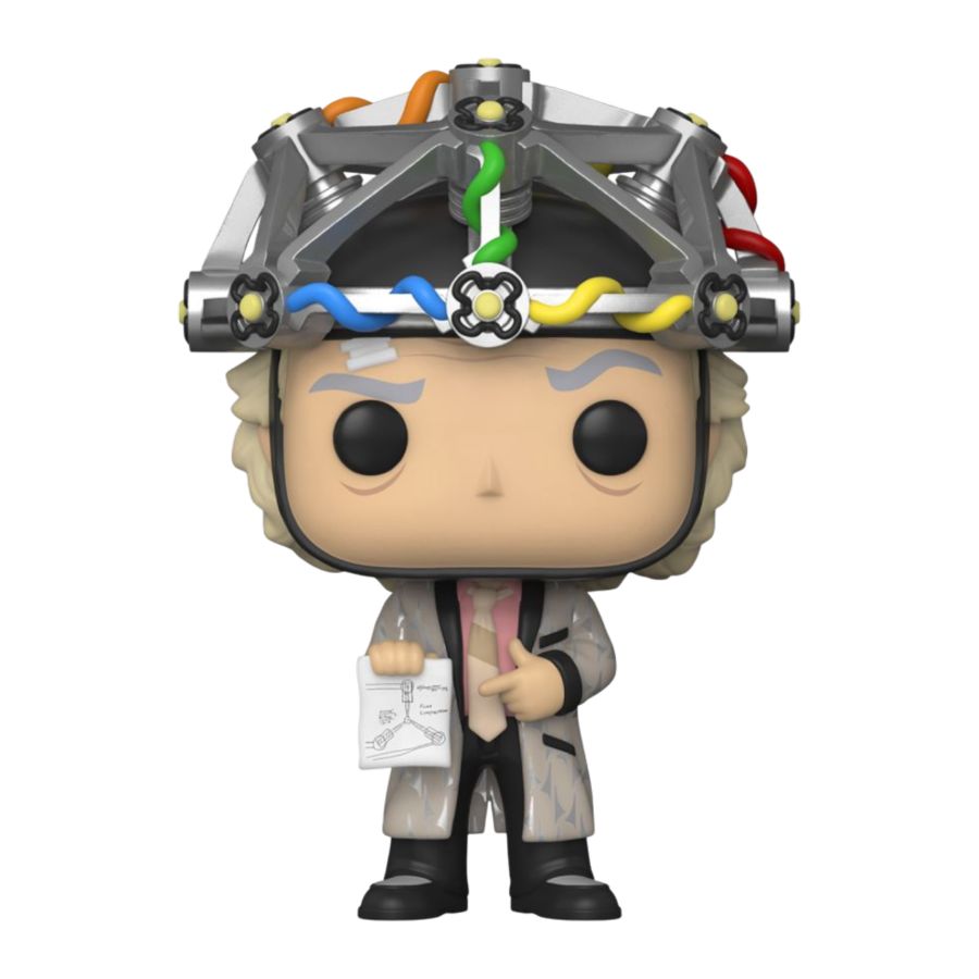 Back to the Future – Doc with Helmet Pop! Vinyl