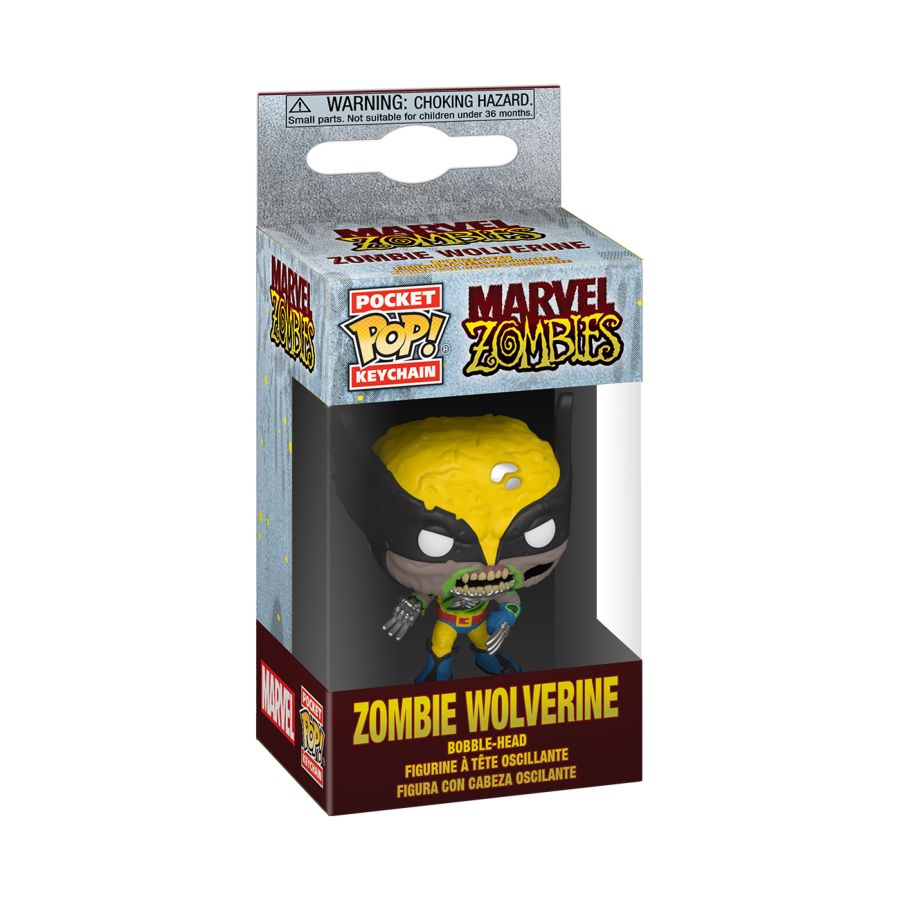 Marvel Zombies (comics) - Wolverine Pocket Pop! Keychain