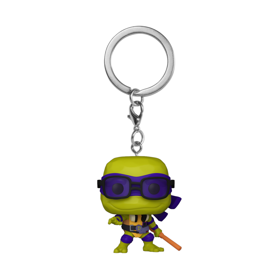 Teenage Mutant Ninja Turtles: Mutant Mayhem (2023) - Donatello Pop! Keychain