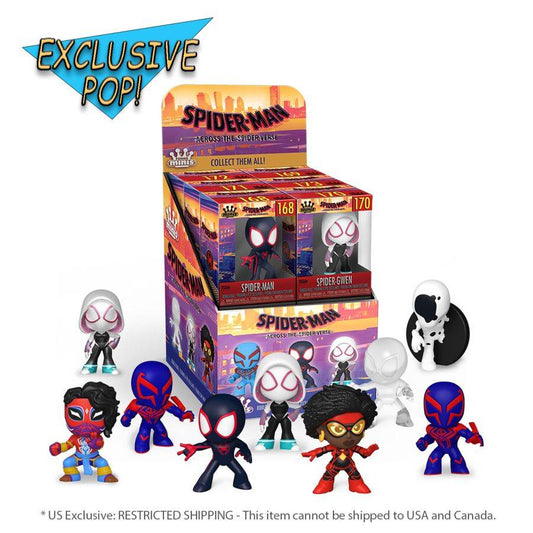 Spider-Man: Across the Spider-Verse - US Exclusive Mini Vinyl Figures (12ct) [RS Assorted