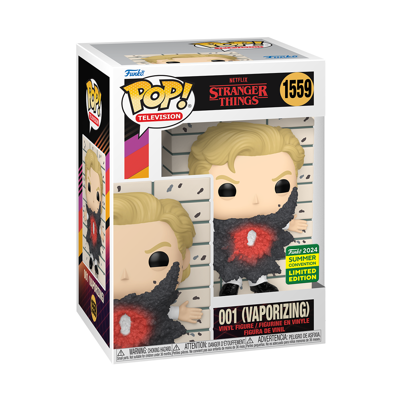 FUNKO 2024 Summer Convention Limited Edition- STRANGER THINGS - 001 (VAPORIZING)