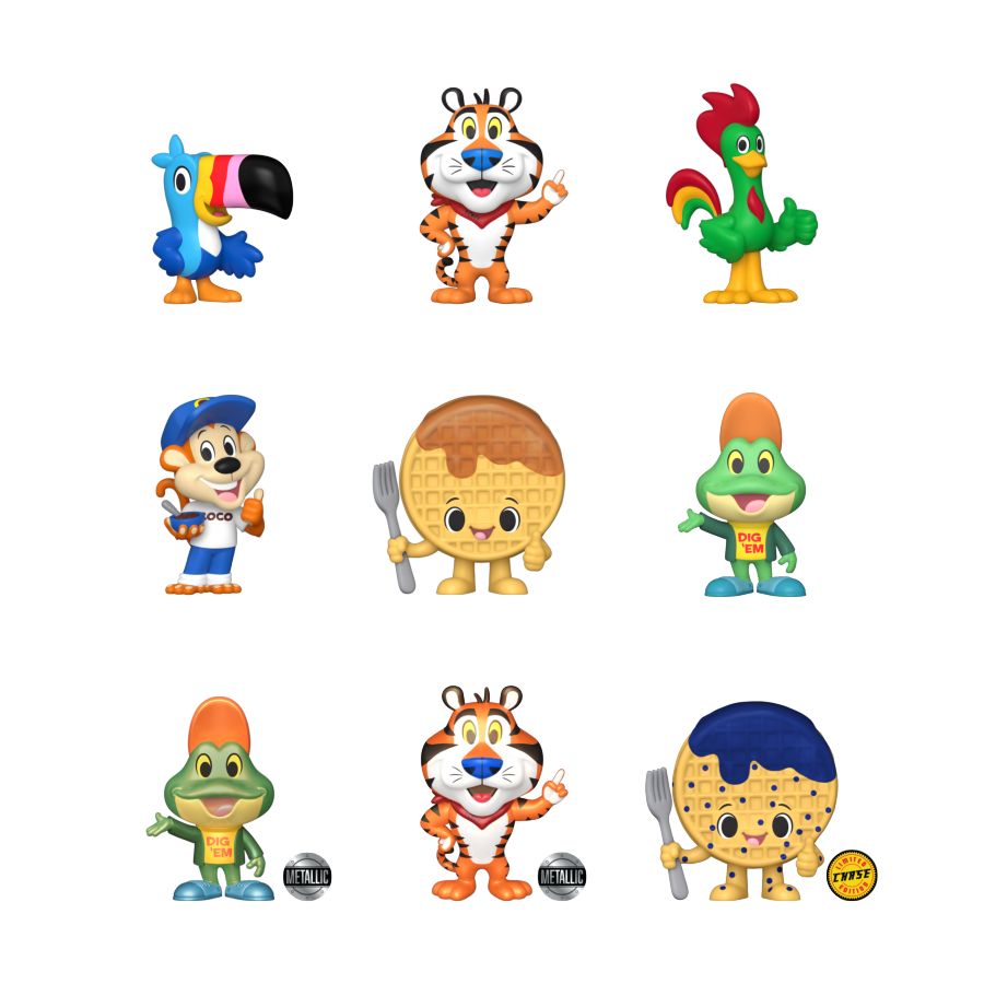 Ad Icons - Kelloggs Mascots US Exclusive Mini Vinyl Assortment