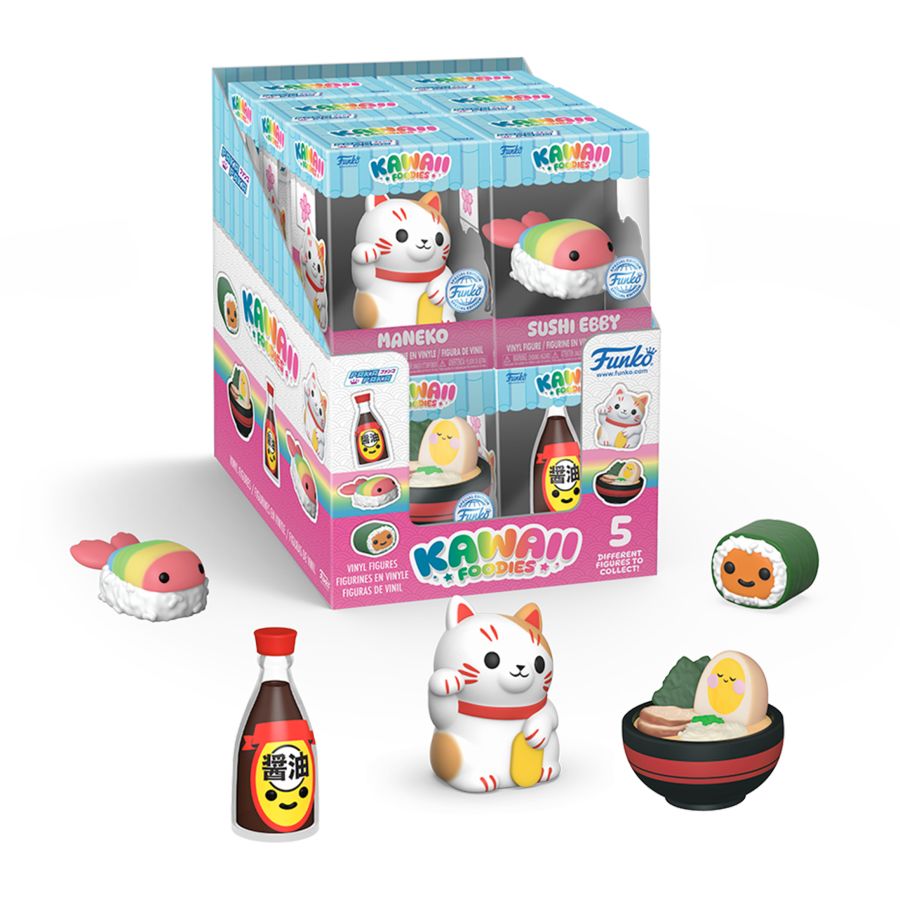 Kawaii Foodies - US Exclusive Mini Vinyl Figures (Display of 12) Assortment