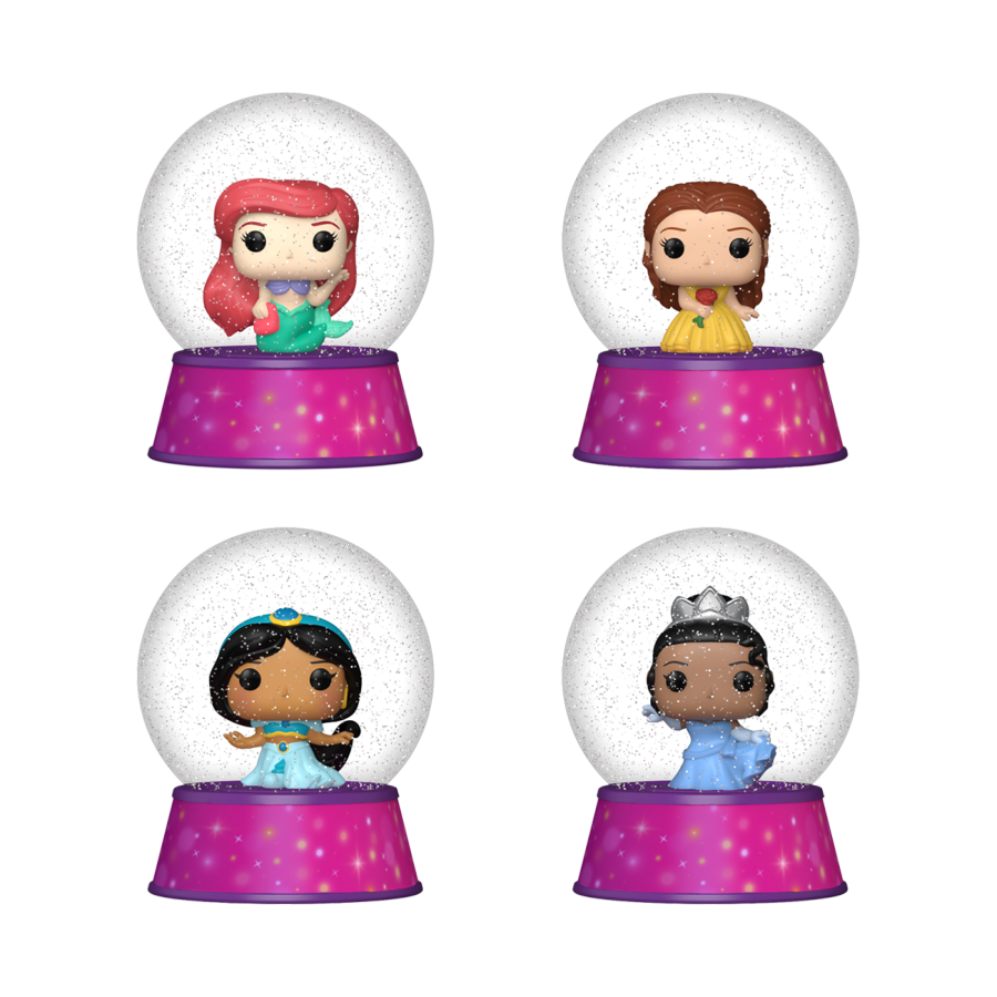 Disney Princess - US Exclusive Mini Snow Globes Assortment