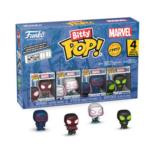 Spider-Man - Miles Morales Bitty Pop! 4-Pack