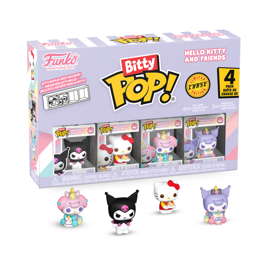 Sanrio - Kuromi Bitty Pop! 4-Pack
