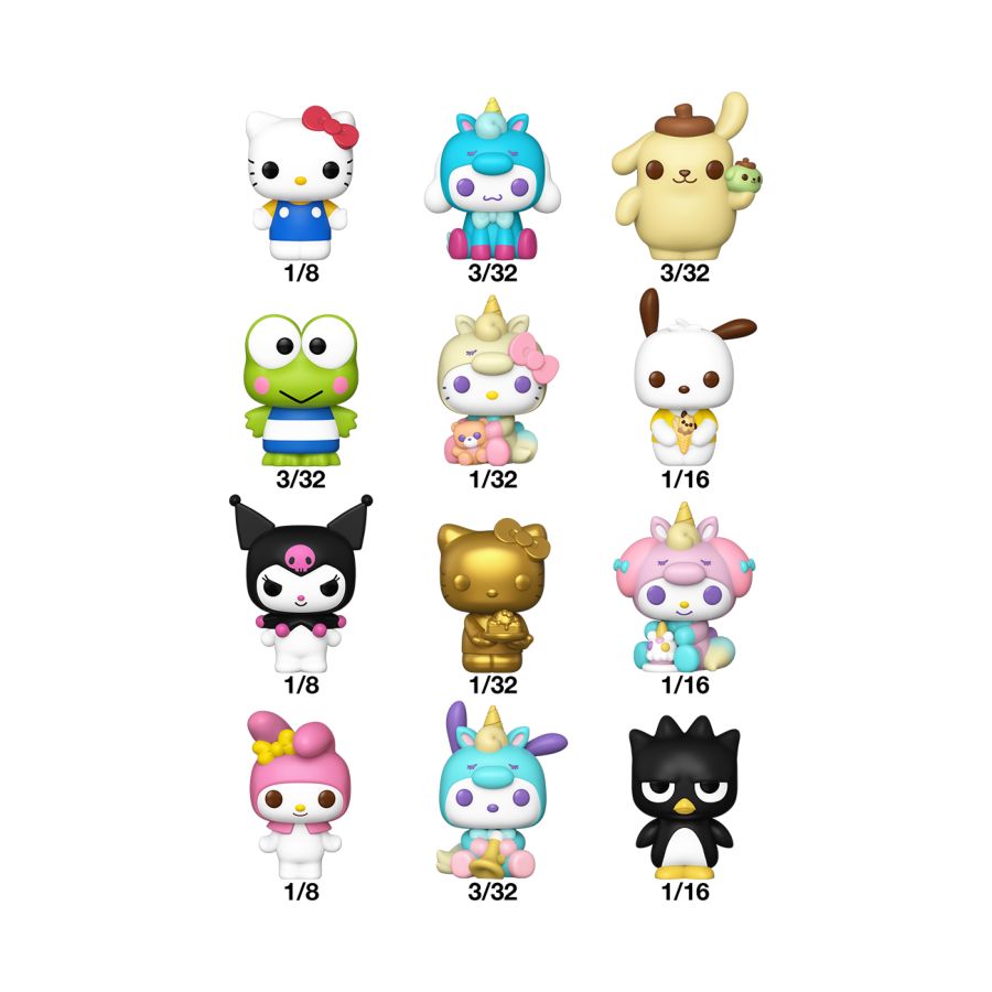 Hello Kitty - Bitty Pop! Blind Bag Assortment (Display of 32)