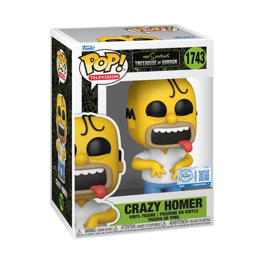 The Simpsons: Treehouse of Horror - Crazy Homer US Exclusive Pop! Vinyl