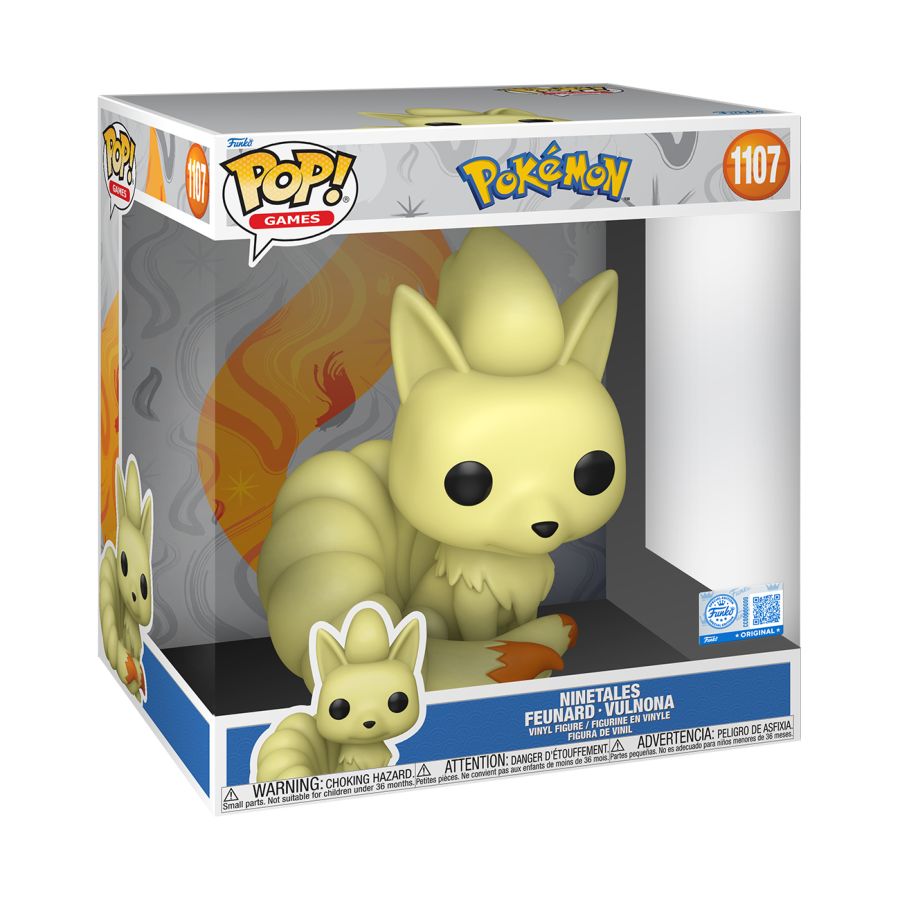 Pokemon - Ninetails 10" Pop! Vinyl